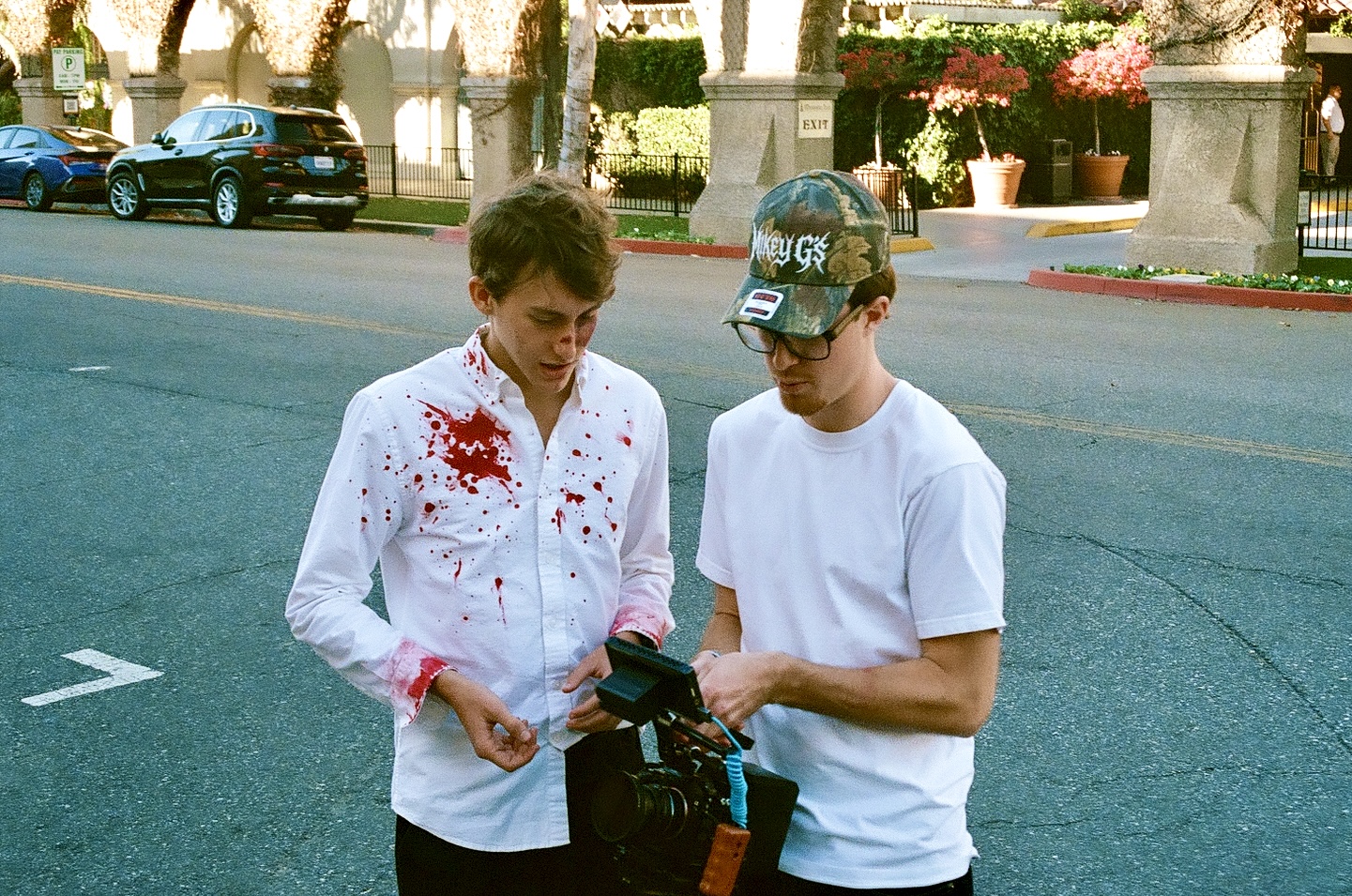 On set