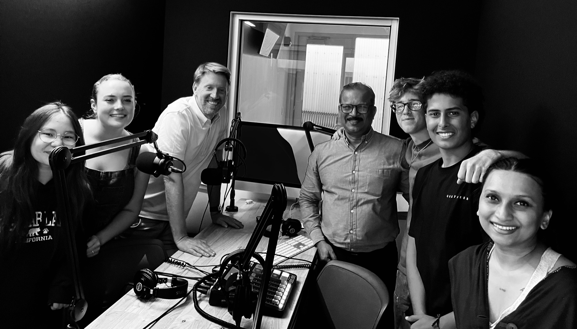 Perspective Podcast recording session